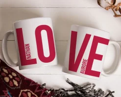 Duo de mugs personnalisés - Love|Cadeaux.com Hot