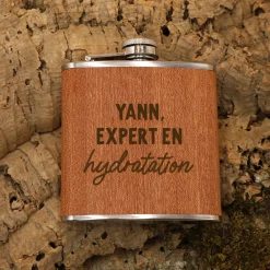 Flasque personnalisée - Message|Cadeaux.com New