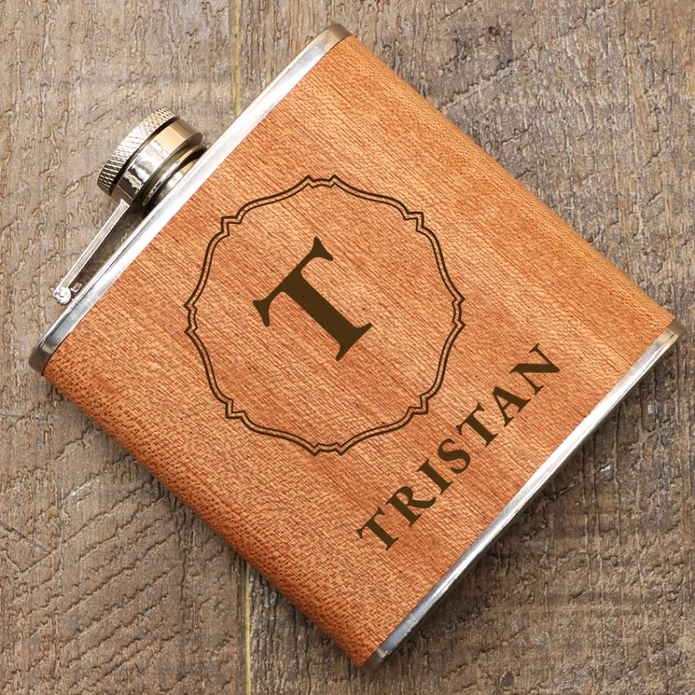 Flasque personnalisée - Monogramme|Cadeaux.com Best