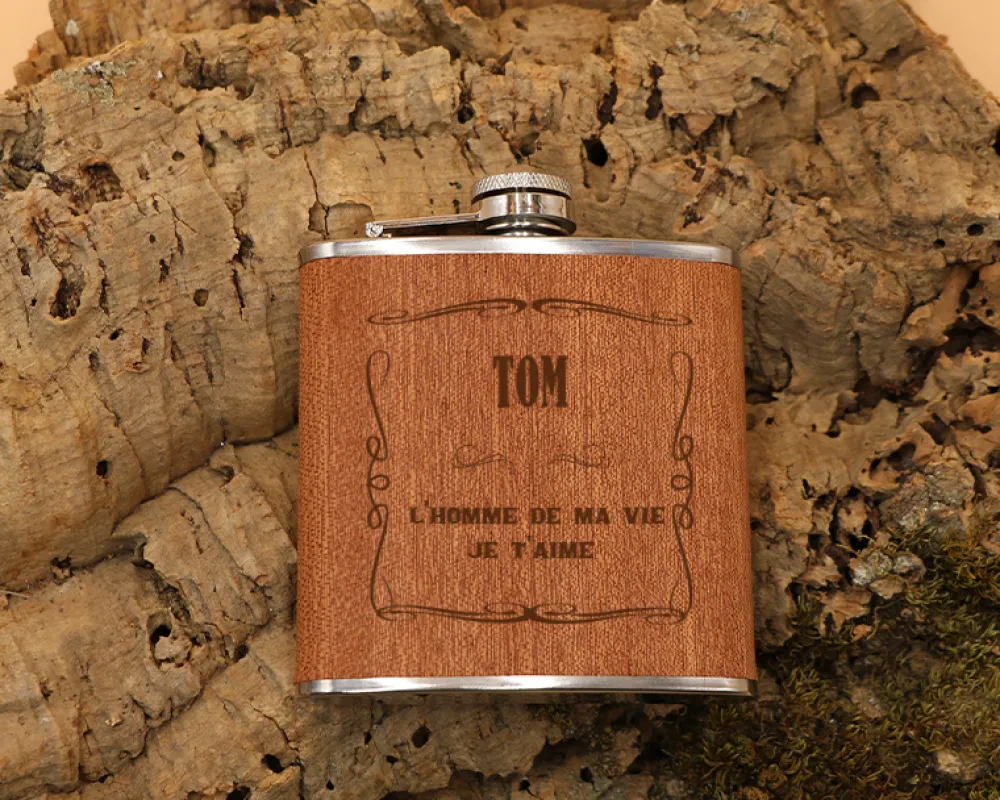 Flasque personnalisée - Prénom et message|Cadeaux.com Clearance