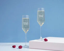 Flûtes à champagne personnalisées - Famille|Cadeaux.com Outlet
