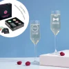 Flûtes à champagne personnalisées - Pack coquin Poker Kamasutra|Cadeaux.com Sale