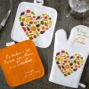 Gant et Maniques Cuisiner avec Amour|Cadeaux.com