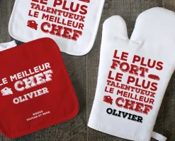 Gant et Maniques Le meilleur Chef|Cadeaux.com New