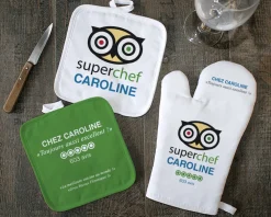 Gant et Maniques Personnalisables - Cuisine d'Excellence|Cadeaux.com