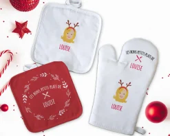 Gant et Maniques Personnalisables - Collection Family Circus Noël|Cadeaux.com Hot