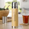 Gourde bambou personnalisee - Acrostiche Maitresse|Cadeaux.com New