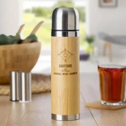 Gourde en bambou personnalisée - Signe Astro|Cadeaux.com Online