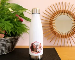 Gourde isotherme en inox personnalisable - Nounou|Cadeaux.com New