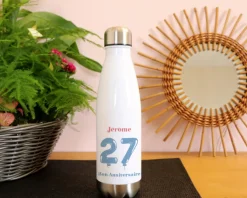 Gourde isotherme en inox personnalisable - Collection ballons d'anniversaire|Cadeaux.com Hot