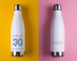 Gourde isotherme en inox personnalisable - Collection ballons d'anniversaire|Cadeaux.com Hot