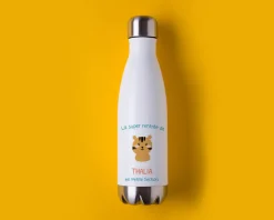 Gourde isotherme en inox personnalisable - Collection Animaux|Cadeaux.com Outlet
