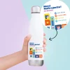 Gourde isotherme personnalisée - Bilan de l'année|Cadeaux.com Online