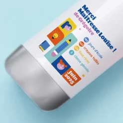 Gourde isotherme personnalisée - Bilan de l'année|Cadeaux.com Online