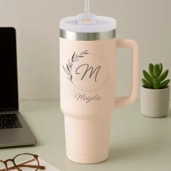 Gourde lifestyle personnalisée - Monogramme|Cadeaux.com Online