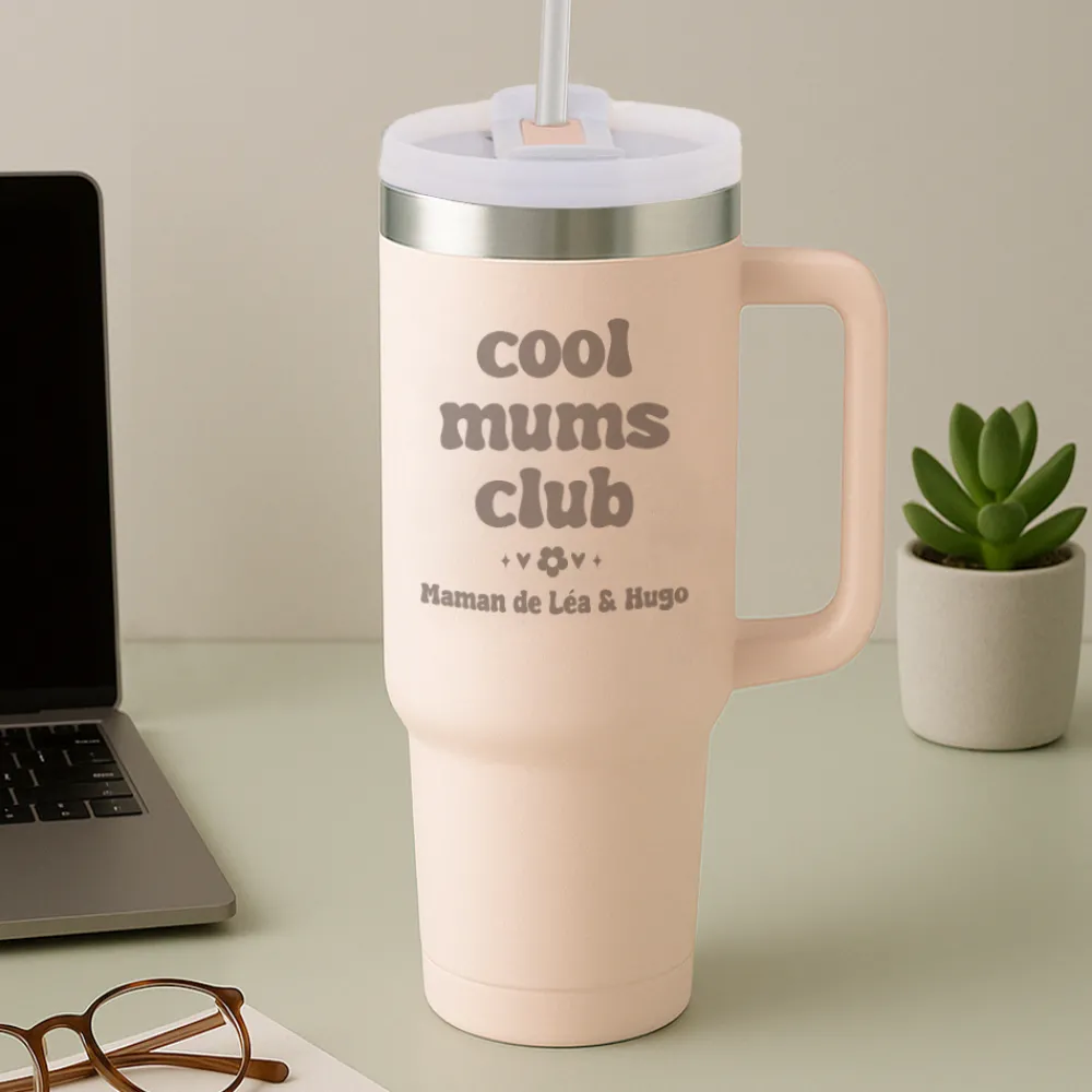 Gourde lifestyle personnalisée - Cool Mums Club|Cadeaux.com Discount