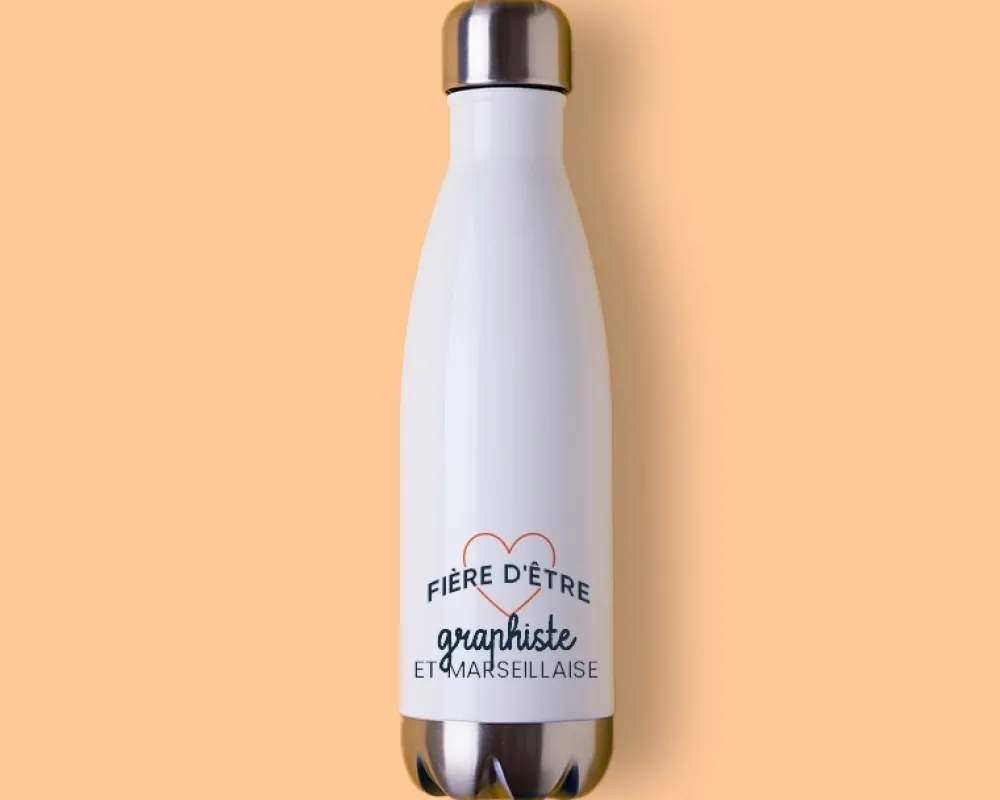 Gourde personnalisable - Fier d'être|Cadeaux.com