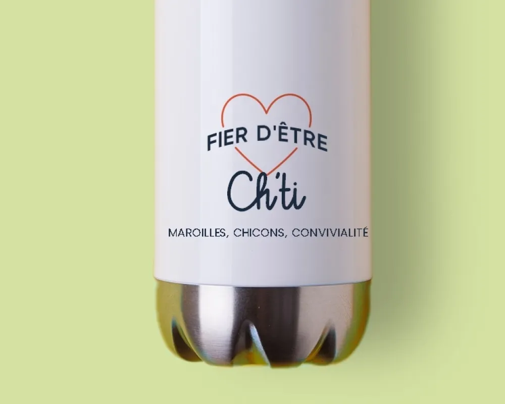 Gourde personnalisable - Fier d'être|Cadeaux.com