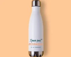 Gourde personnalisable - J'peux pas j'ai pétanque|Cadeaux.com New
