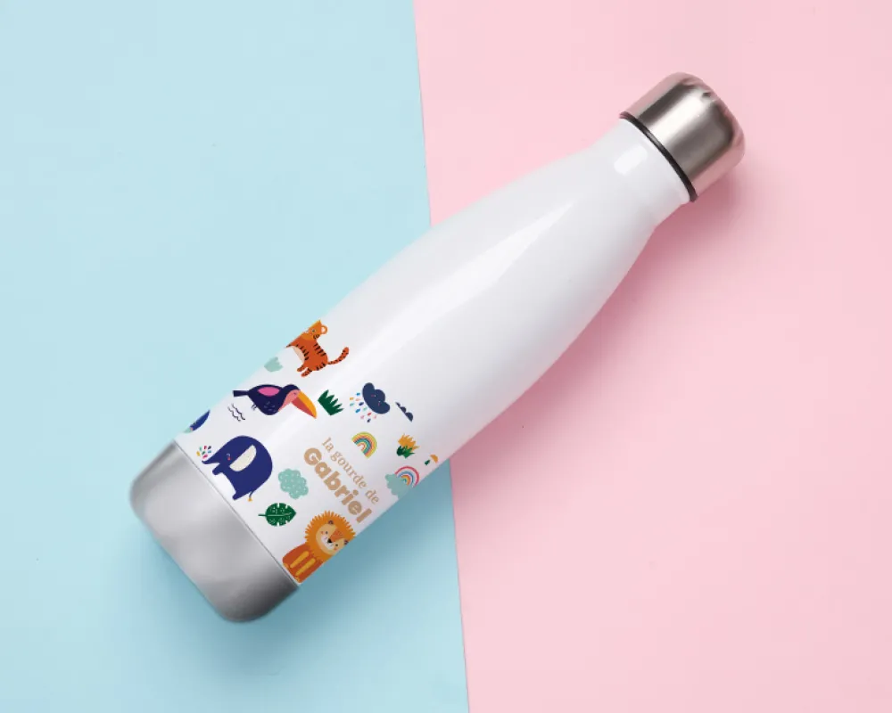 Gourde personnalisée pour enfant - Animaux|Cadeaux.com Hot