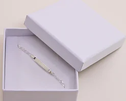 Gourmette Bébé gravée Harmonie en Argent Véritable|Cadeaux.com Sale