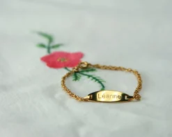 Gourmette Bébé Plaqué or 14 carats - modèle Altesse|Cadeaux.com Best