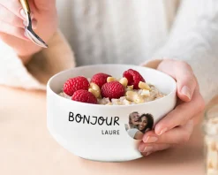 Grand bol personnalisé - Photo|Cadeaux.com Outlet