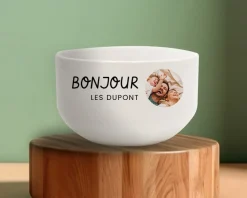 Grand bol personnalisé - Photo|Cadeaux.com Outlet