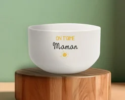 Grand bol personnalisé - Prénom et Message|Cadeaux.com Sale