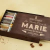 Grand coffret d'épices gravé « Les bonnes épices de » - 36 épices du monde|Cadeaux.com Outlet
