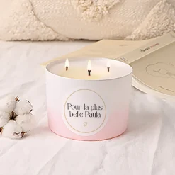 Grande bougie personnalisée - Prénom|Cadeaux.com New