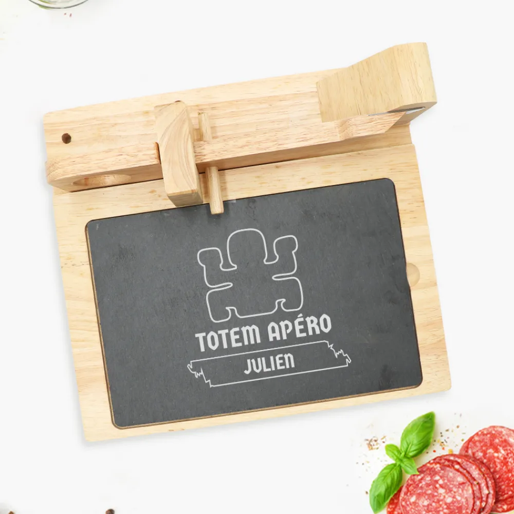Guillotine à saucisson personnalisée - Totem|Cadeaux.com Online