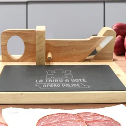Guillotine à saucisson personnalisée - Totem|Cadeaux.com Online