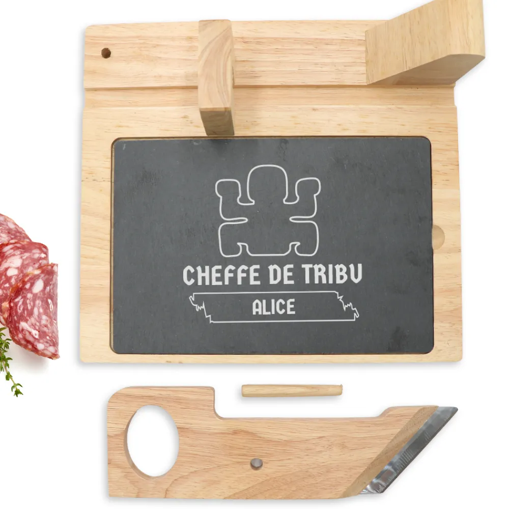 Guillotine à saucisson personnalisée - Totem|Cadeaux.com Online