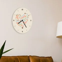 Horloge Coeur Famille|Cadeaux.com Discount