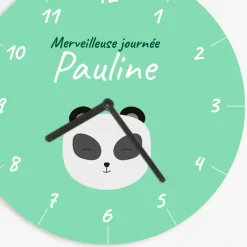 Horloge Personnalisable - Petit Panda|Cadeaux.com Best