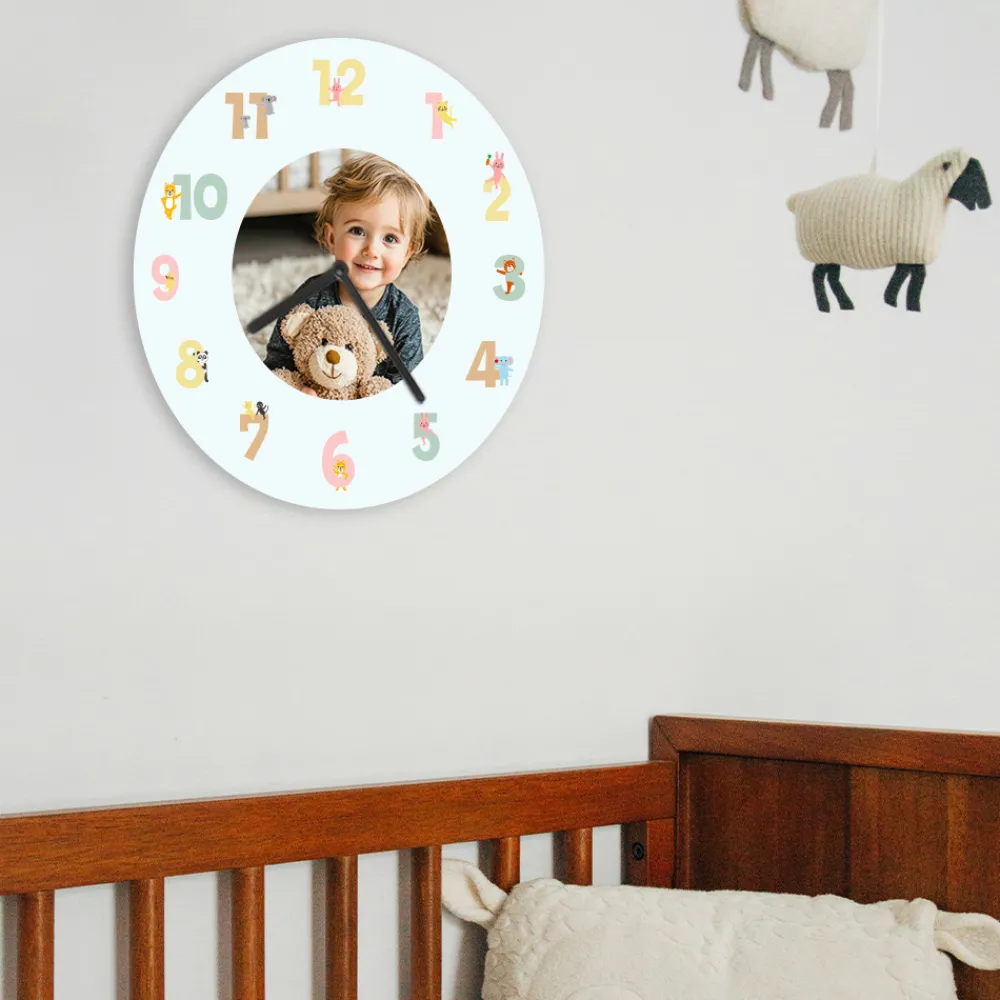 Horloge personnalisée - Photo enfant|Cadeaux.com New