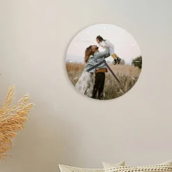 Horloge Photo Ronde|Cadeaux.com