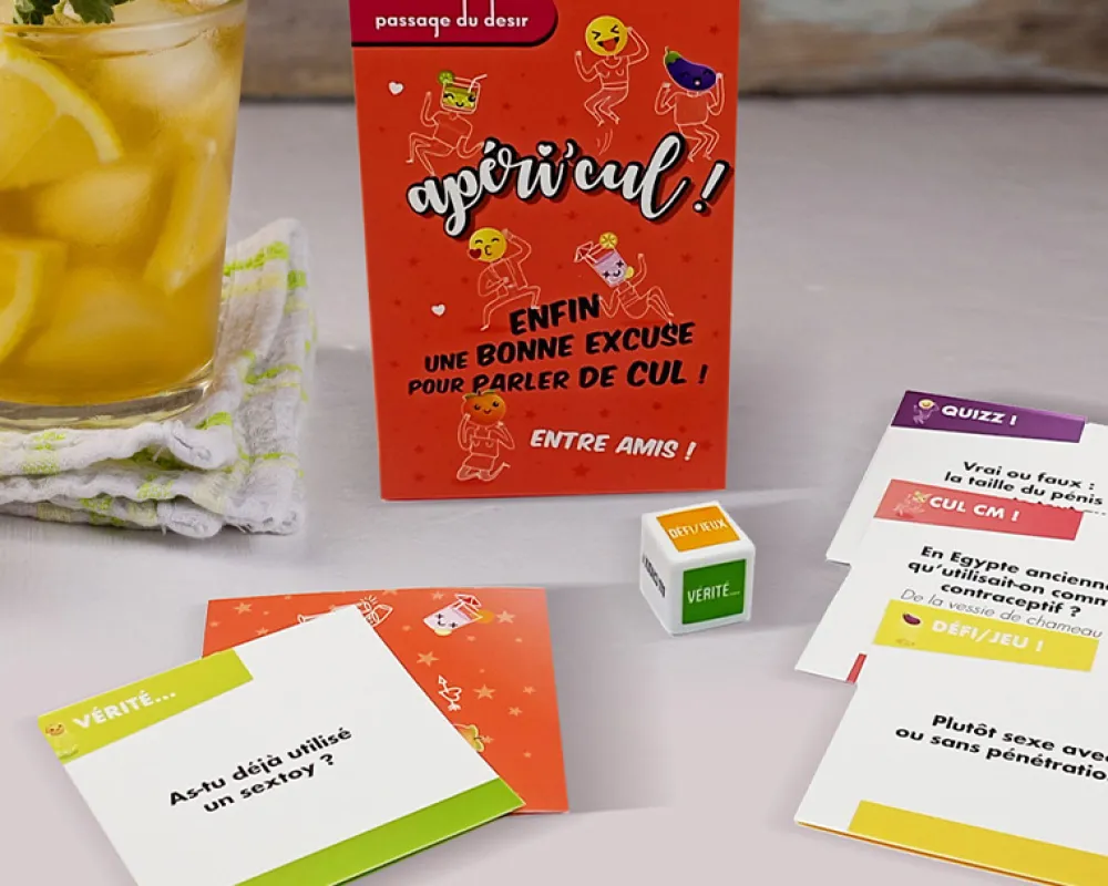 Jeu de société érotique - Aperi'cul|Cadeaux.com Hot