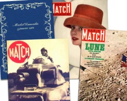 Journal Paris Match de la semaine de naissance dans son écrin personnalisé|Cadeaux.com New