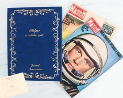 Journal Paris Match de la semaine de naissance dans son écrin personnalisé|Cadeaux.com New