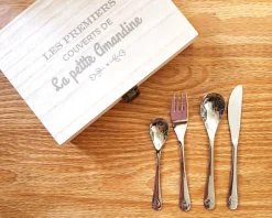 Kit couverts enfant gravé|Cadeaux.com Discount