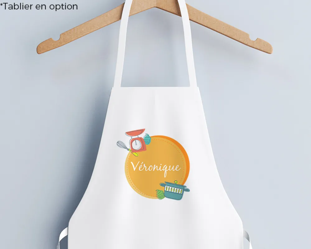 Kit Cuisine- Gant, Maniques et Tablier Personnalisables - Bon petit Plat|Cadeaux.com New