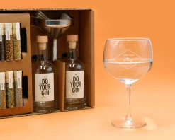 Kit de fabrication de gin avec un verre personnalisé|Cadeaux.com Outlet