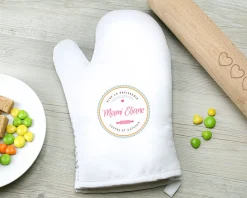 Kit pâtisserie - Rouleau à pâtisserie, gant de cuisine et tablier personnalisables|Cadeaux.com