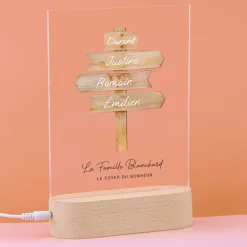 Lampe 3D personnalisée - Destination Bohème|Cadeaux.com Hot