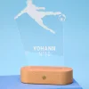 Lampe 3D personnalisée - Football|Cadeaux.com