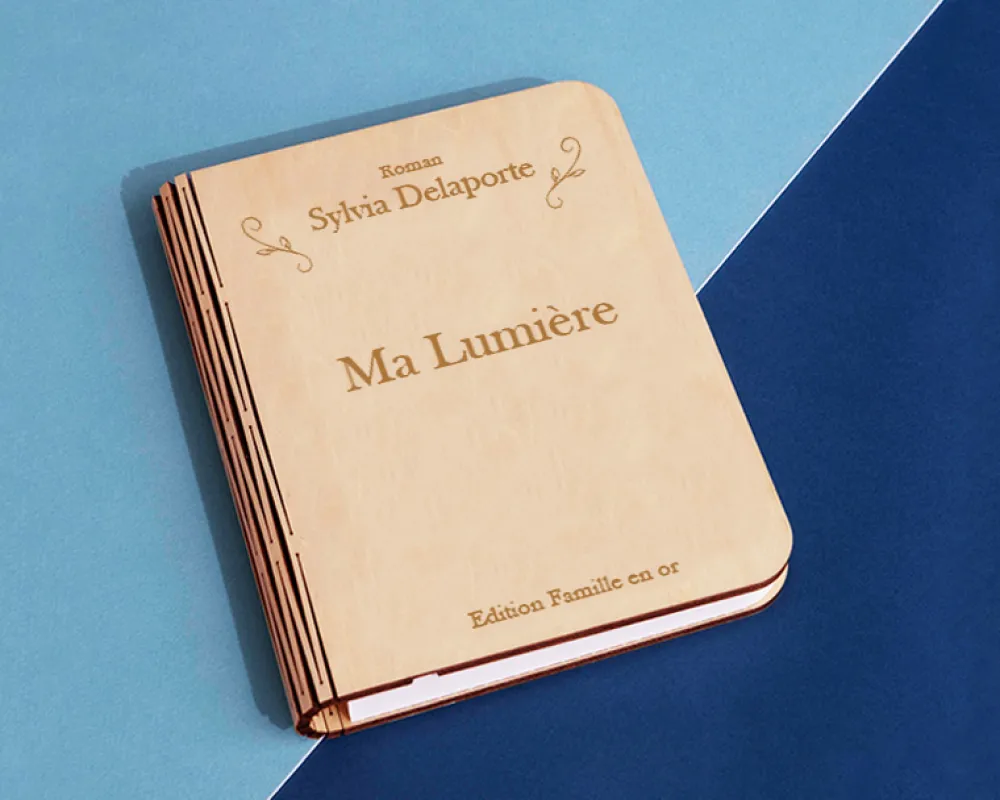 Lampe livre lumineux personnalisé - Première de couverture|Cadeaux.com Best