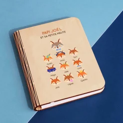 Lampe livre lumineux personnalisable - Papi Renard|Cadeaux.com Outlet