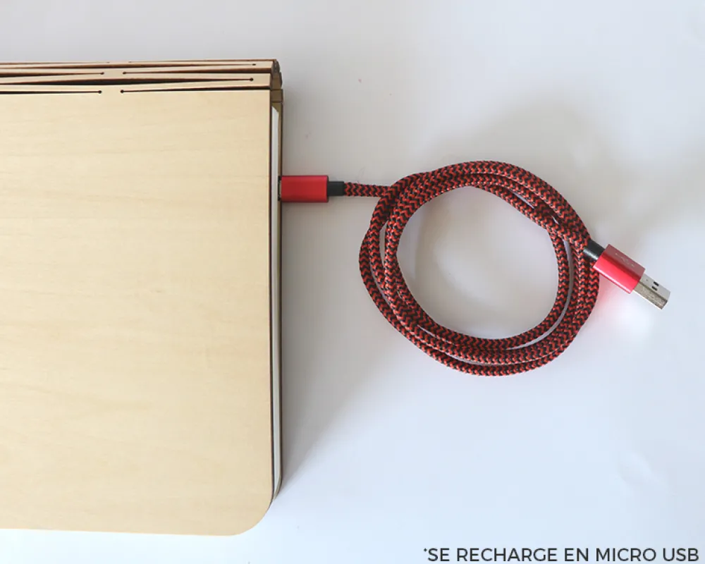 Lampe livre lumineux personnalisable - Prénom Photo|Cadeaux.com Discount